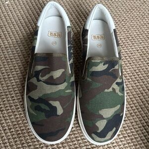 Ash Nikita Camouflage Slip-on Sneakers size 38